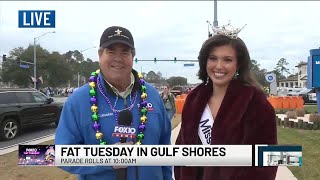 Miss Alabama 2025 Emma Terry visits Gulf Shores for Mardi Gras