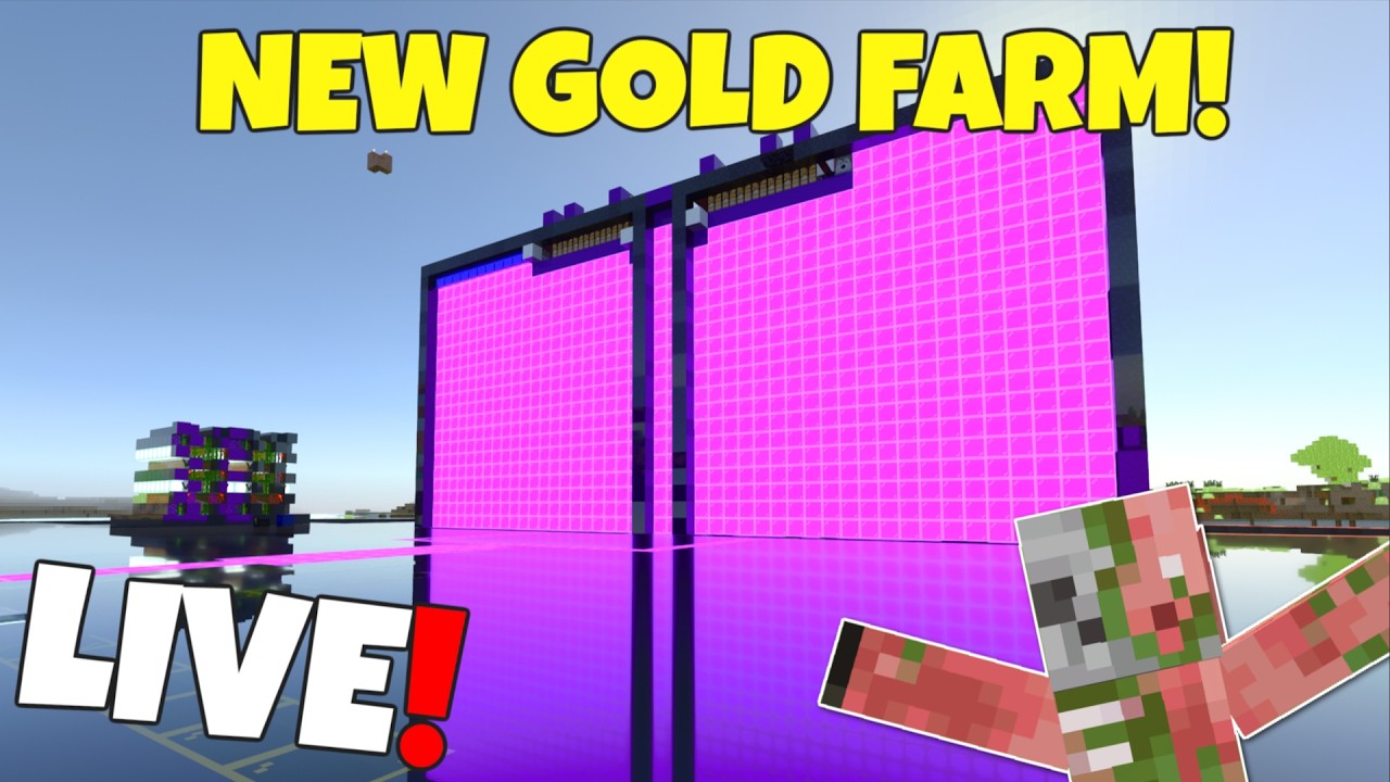 NEW GOLD FARM! Tech Tuesday! Minecraft Bedrock Edition 2/10/26