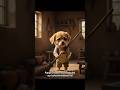 poor puppy didn't have money for buy his school uniform #Puppystories#viralshorts