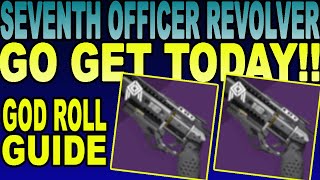 Amazing SEVENTH SERAPH OFFICER REVOLVER! God Roll Guide! | Destiny 2 Season of the Worthy(2020) Amazing SEVENTH SERAPH OFFICER REVOLVER! God Roll Guide! | Destiny 2 Season of the Worthy(2020)