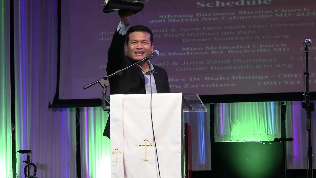 FREDERICK LALRINDIKA SERMON: PATHIAN HNAIH RAWH. June 19, 2025.