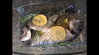 Простой Рецепт Рыба Как приготовить  Вкусный Морской лещ Дорада
