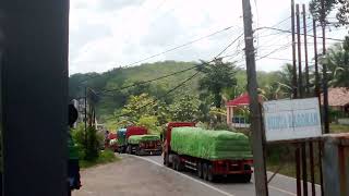 Jln. Lintas timur sumatra macet panjang