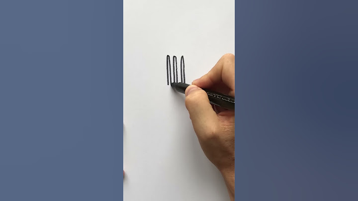 How To Draw A Fork