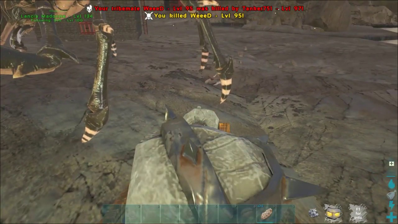 Trolling tribe members - ARK: Survival Evolved