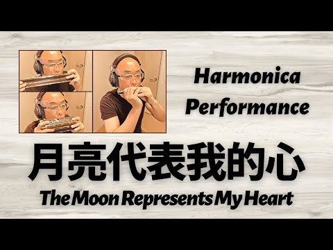 月亮代表我的心【ハーモニカ多重演奏】