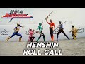 Samurai Sentai Shinkenger Henshin Roll Call