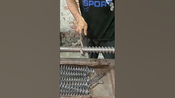 How long spring are made #shorts #diy #springmaking