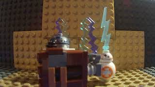 R2-D2 and BB-8 on Tatooine
