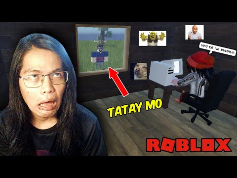 NAGLAYAS TATAY KO DAHIL ISA AKONG MEMER | making memes in your basement at 3 AM tycoon (ROBLOX)