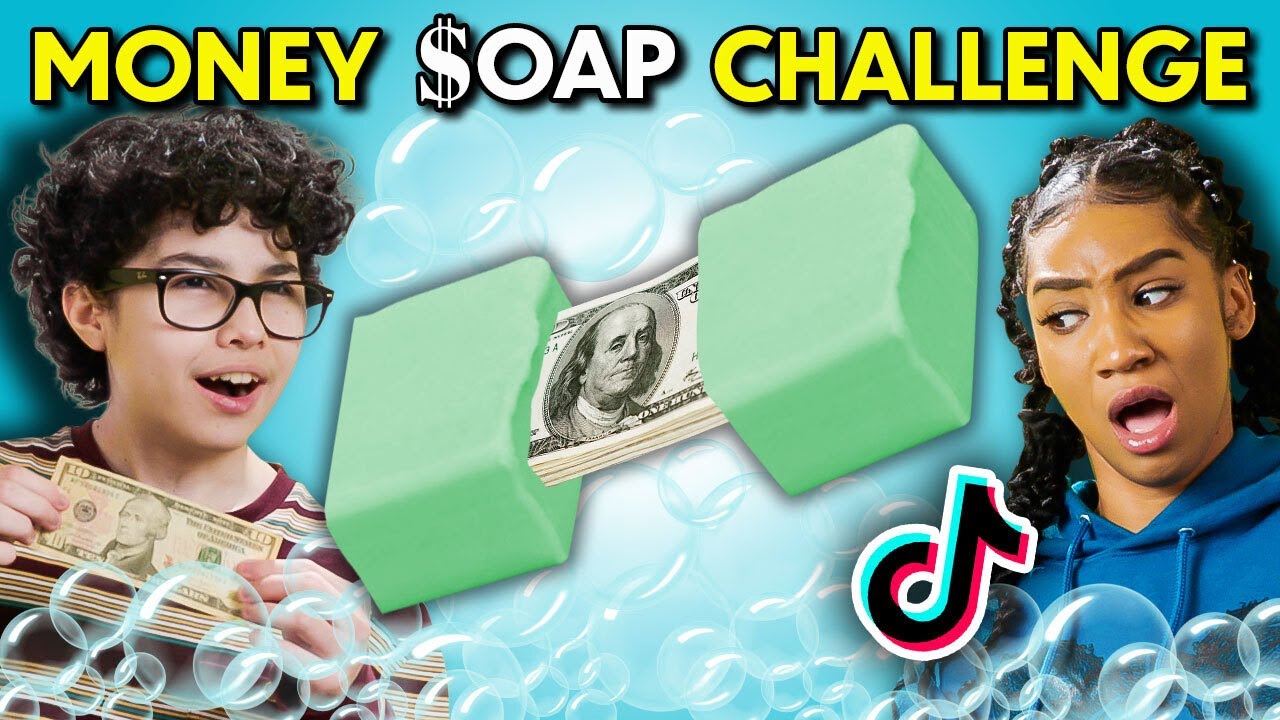 Teens React To And Try The Money Soap Challenge 