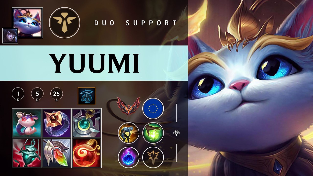 Yuumi Support vs Nautilus - EUW Grandmaster Patch 26.04