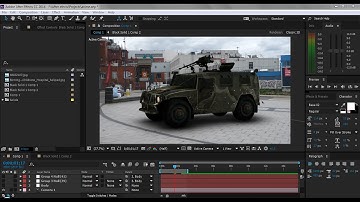 How to animate car in After effects cc - Element 3D