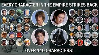 EVERY CHARACTER in Star Wars: The Empire Strikes Back | Over 140 Named
