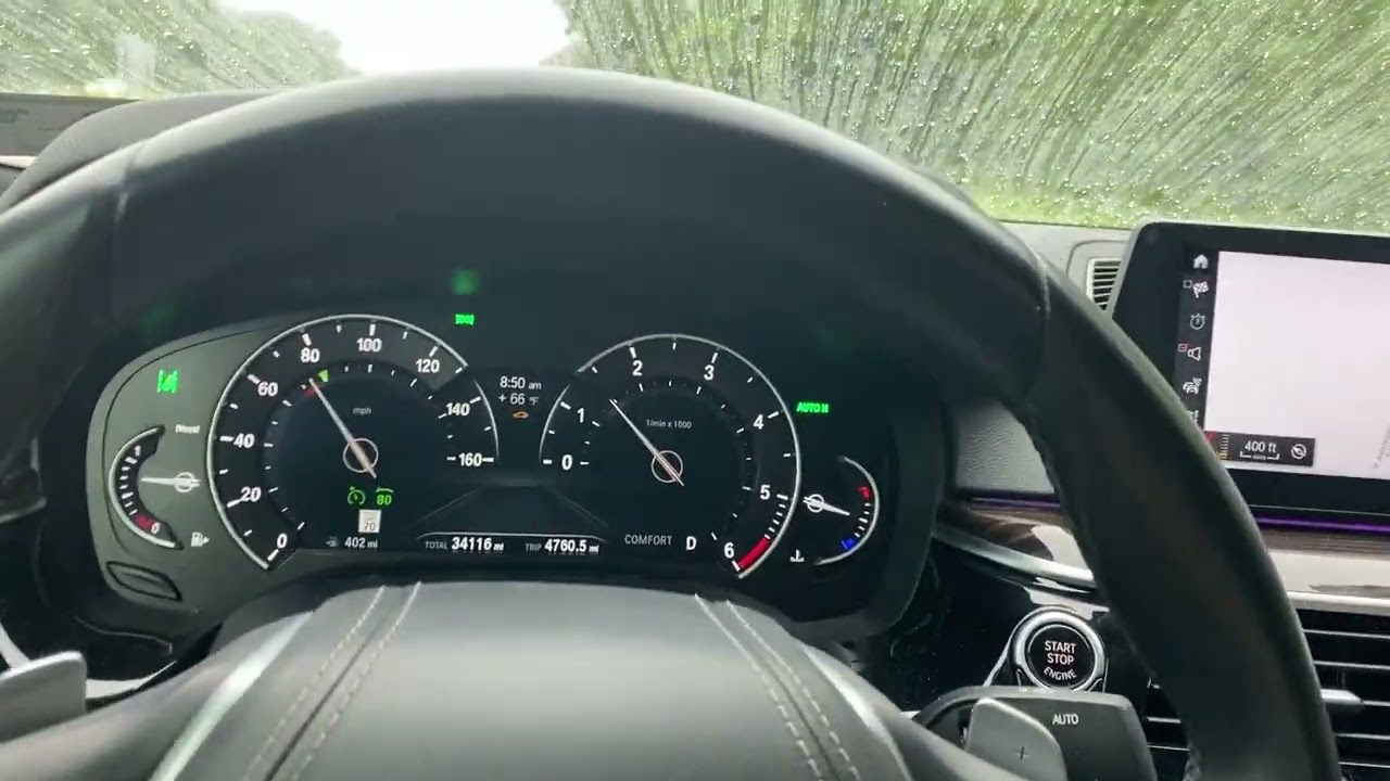 2018 BMW 540d xDrive G30 - Brake Pedal Vibration - Pad Transfer