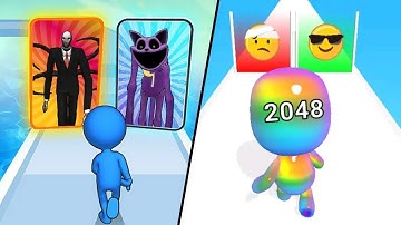 Monster Draft | Man Runner 2048 / All Level Gameplay: Android,iOS - New APK Update