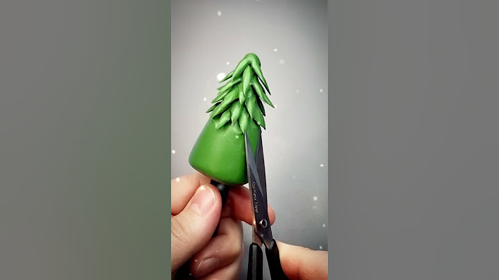 Making A Simple Christmas Tree