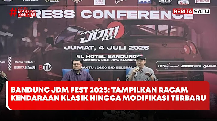 Bandung JDM Fest 2025: Tampilkan Ragam Kendaraan Klasik Hingga Modifikasi Terbaru #Beritasatu