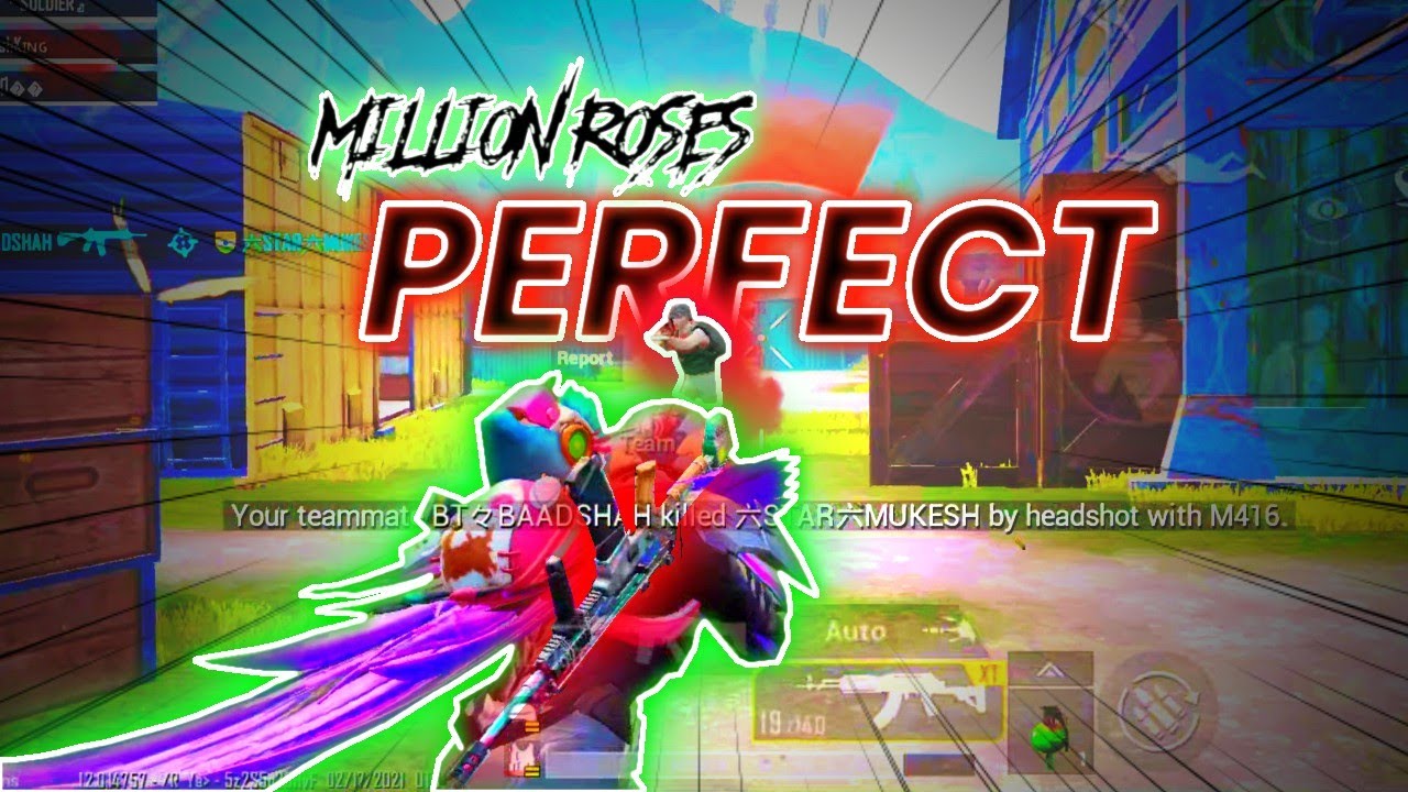 million roses pubg montage | beat sync pubg montage