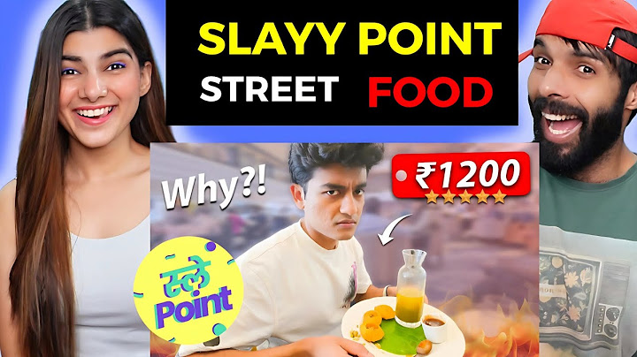 Slayy Point - Trying Most EXPENSIVE Street Food - Pani Puri | Slayy Point Reaction | Deepak Ahlawat