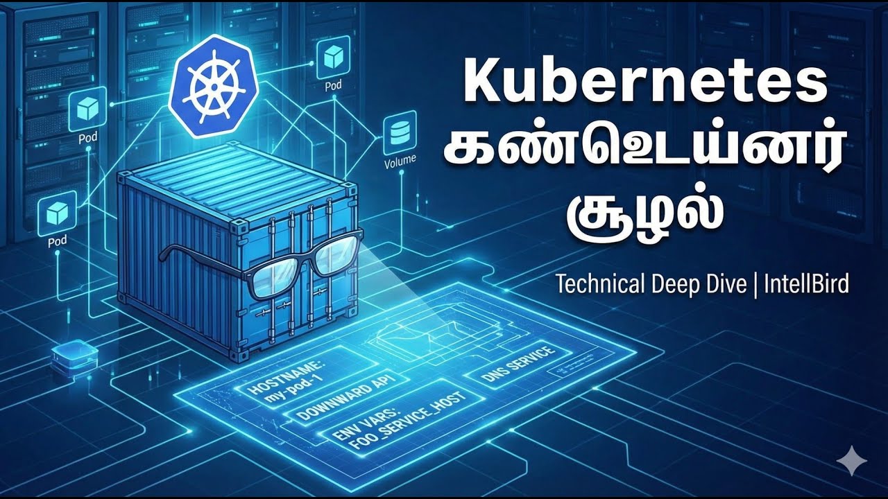 Kubernetes Container Environment | Filesystem & Downward API | Tamil