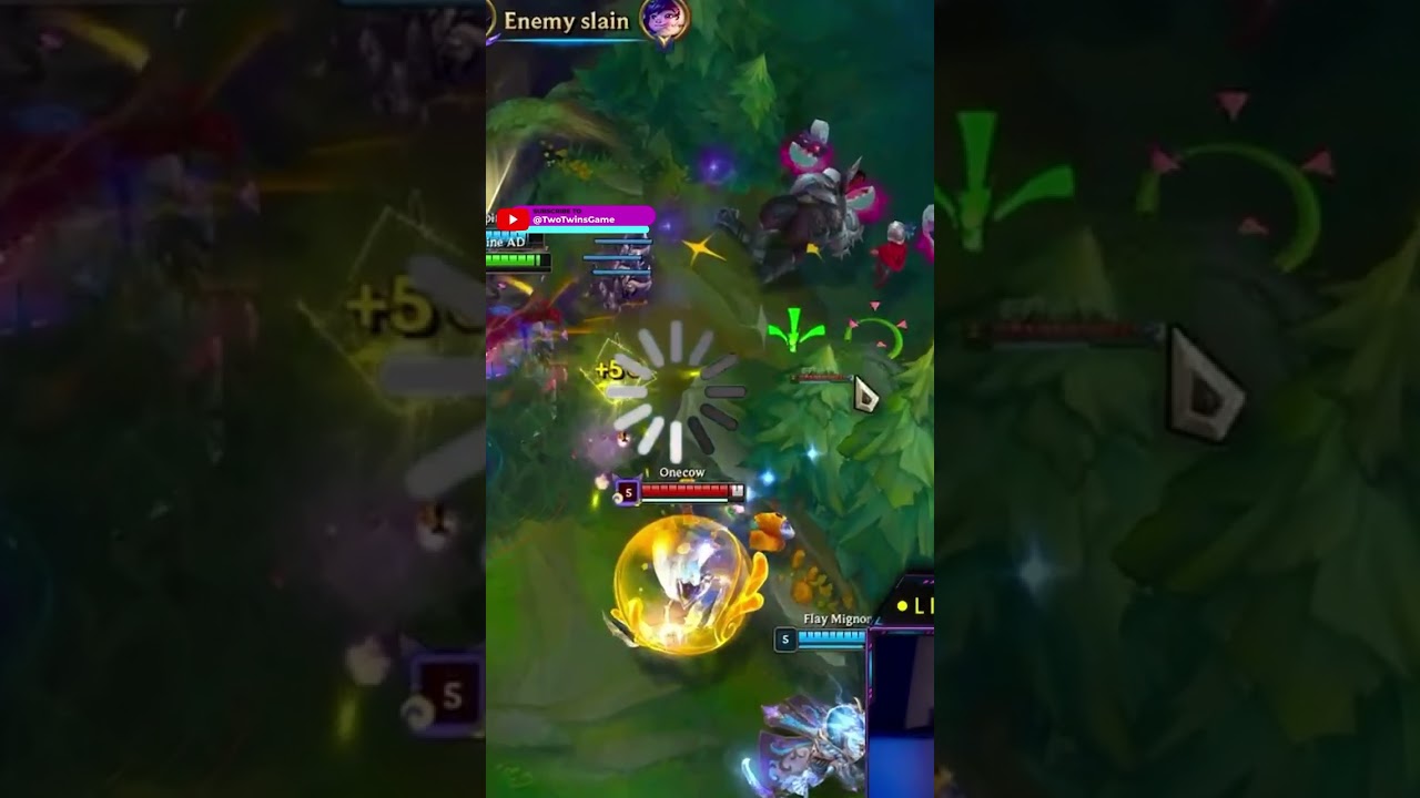 Ashe without a flash 🤡😂 - League of legends