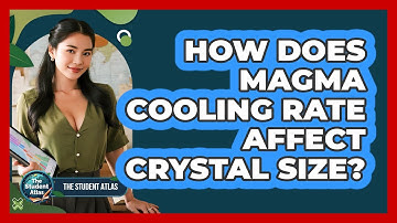 How Does Magma Cooling Rate Affect Crystal Size?