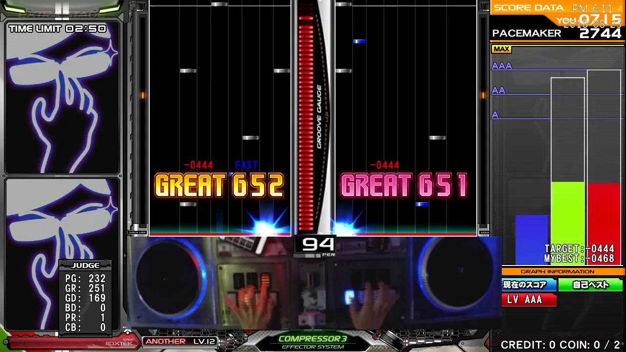 DUE TOMORROW DPA FULL COMBO (player:ereter)