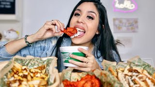 WINGSTOP MUKBANG!!! i love hot wings