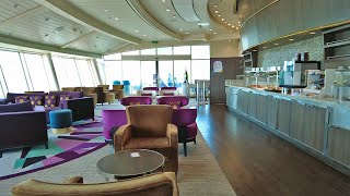 Explorer of the Seas Crown Lounge - Royal Caribbean Crown & Anchor Club Tour