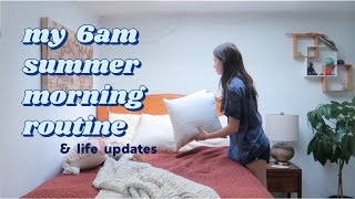 my summer morning routine and a chatty grwm :)