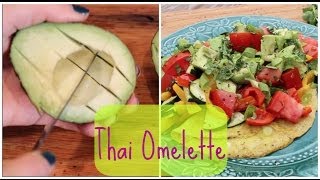 Healthy omelette recipe- how to make a omelette! this has been
favourite of mine lately for lunch and it's so full flavour:) open me
up! what yo...