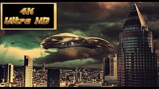 ALIEN SPACESHIP Visit | UFO Invasion | Futuristic | Fiction | Sci Fi | 4K (3D Rendering)