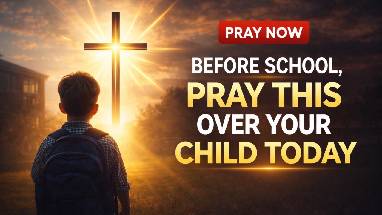 Before School, Pray This Over Your Child Today
