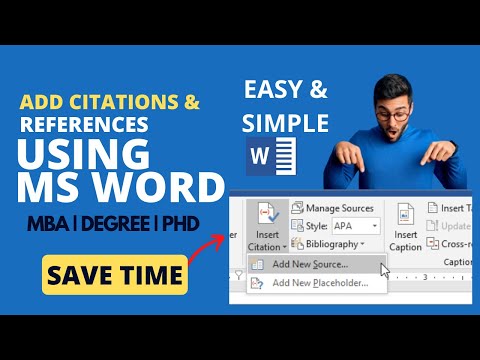 Add Citations &
