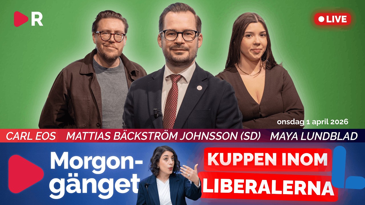 Morgongänget: Panik i vänstermedia när L växer efter SD-svängen