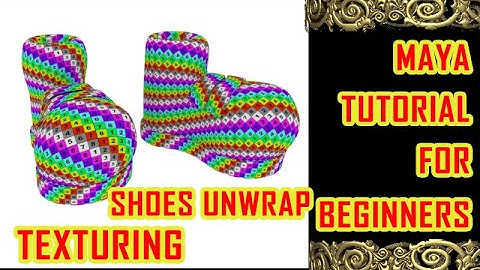 SHOES UNWRAP IN MAYA|maya unwrapping tutorial in hindi|maya uv unwrap tutorial hindi |UNWRAP PART 2
