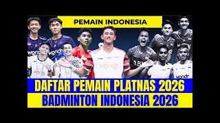 Daftar Pemain Pelatnas Pbsi 2026, Daftar Lengkap Pemain Indonesia Di Tahun 2026. Ada Yang Debut??