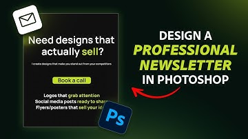 How to design email newsletters that get opened and clicked | Photoshop for Freelancers