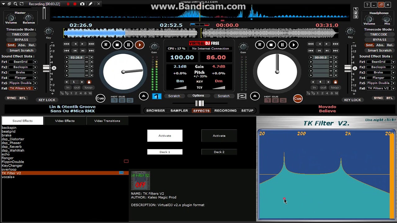 virtual dj 7 deejay how mixin - YouTube
