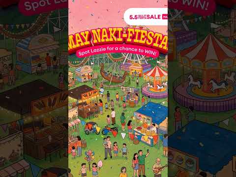 👉 Look for Lazzie 🏷️ Comment use the hashtag #Lazada55 to make your entry VALID!​​ Like & subscribe!