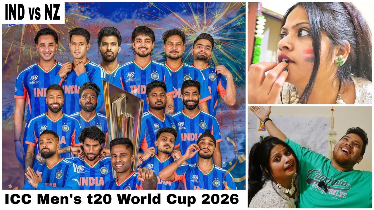 Ind Vs Nz t20 world cup 2026 final | India beat Newzealand 🥳