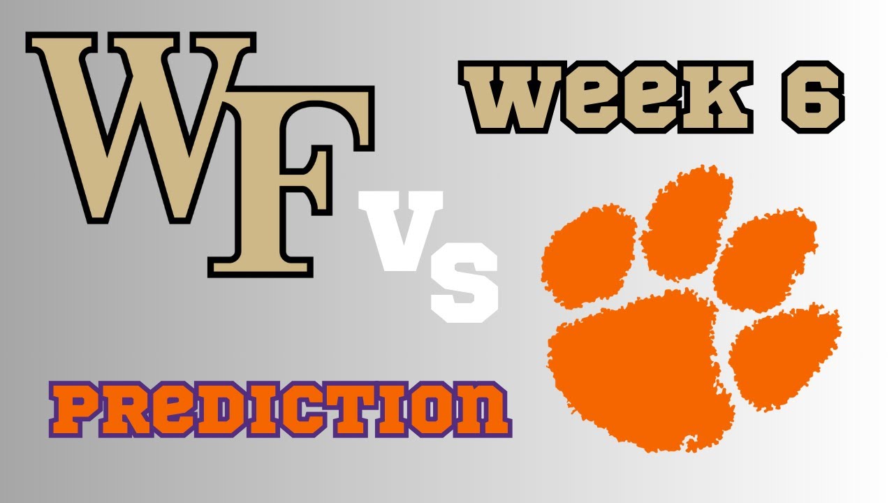 Wake Forest vs Clemson - Preview & Prediction | TIGERS BLOW DEMON ...