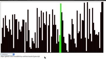 typescript sort animation canvas