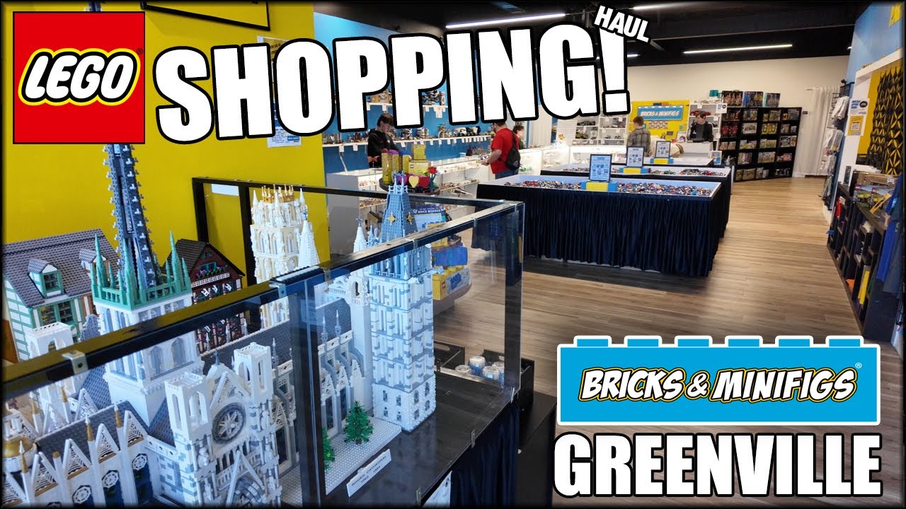 LEGO Shopping HAUL! Bricks & Minifigs Greenville - Store Overview!