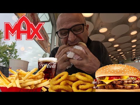 Sweden, MAX Double Cheeseburger Frisco Cheese ’n’ Jalapeño Limited Edition STREET FOOD REVIEW