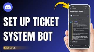 How To Set Up Discord Ticket System Bot !