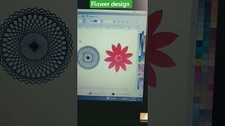 CorelDRAW Flower Design Tutorial for Beginners #trending #photoshopediting #shorts #fyp
