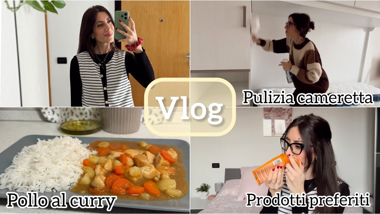 Preferiti beauty low cost 🔝 | Pulizia della cameretta | Pollo al curry giapponese 🤤 • vlog febbraio 