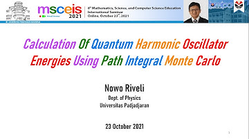 MSCEIS 2021: Calculation Of Quantum Harmonic Oscillator Energies Using Path Integral Monte Carlo